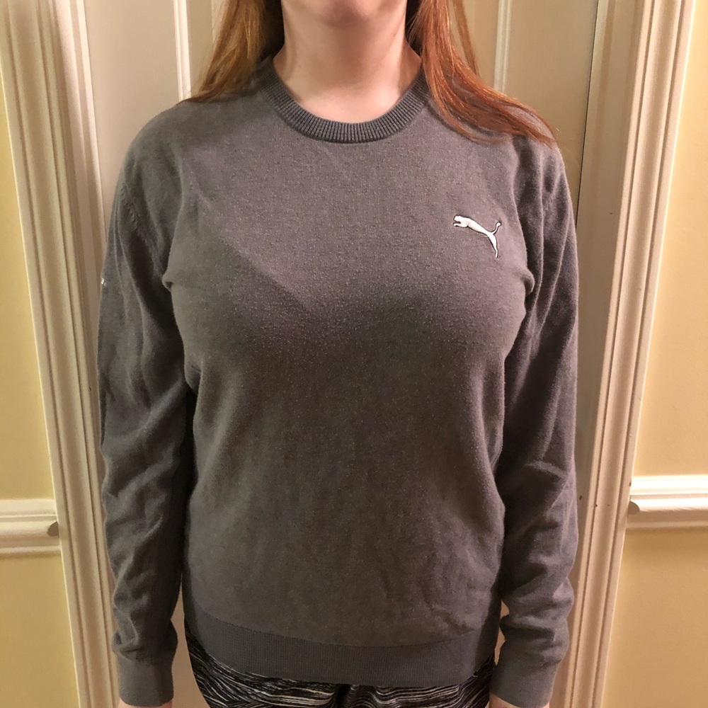 Grey Puma Sweatshirt
